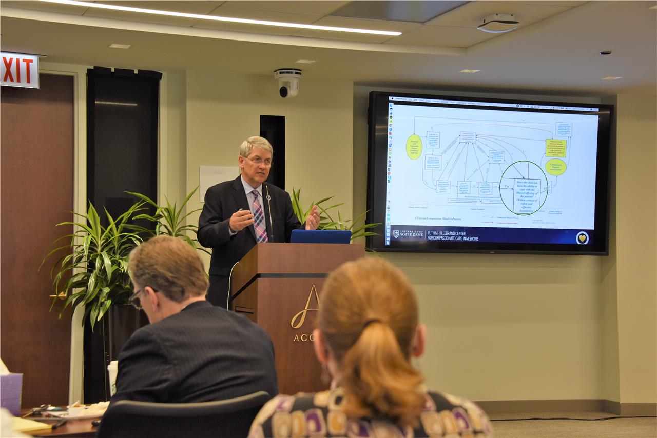 Dr. Vachon presents the May 22, 2019 Baldwin Seminar Series presentation